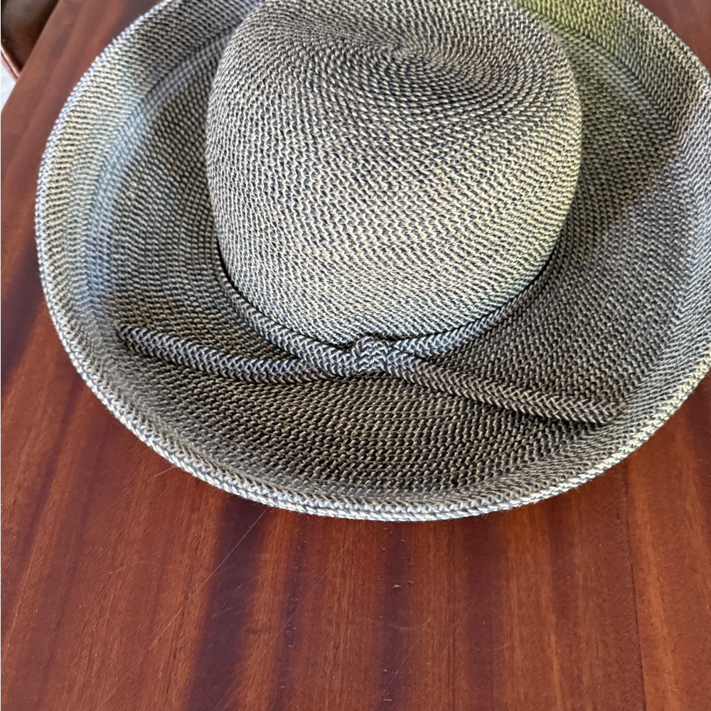 Elegant Black and White Women's Hat